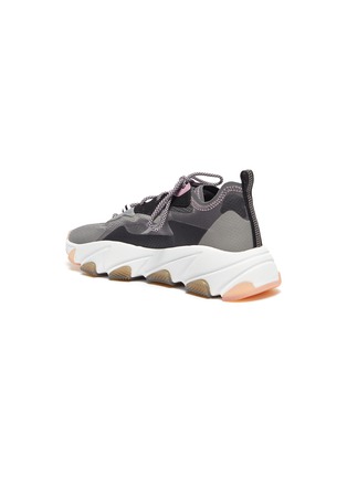  - ASH - 'Eclipse' chunky outsole suede panel ripstop sneakers