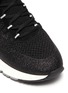 Detail View - Click To Enlarge - ASH - 'Krush Glitter' Knit Sneakers