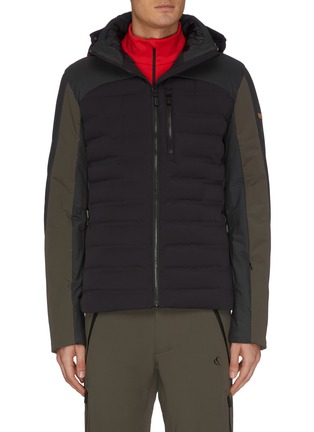 Main View - Click To Enlarge - CAPRANEA - 'Max' paneled performance puffer jacket