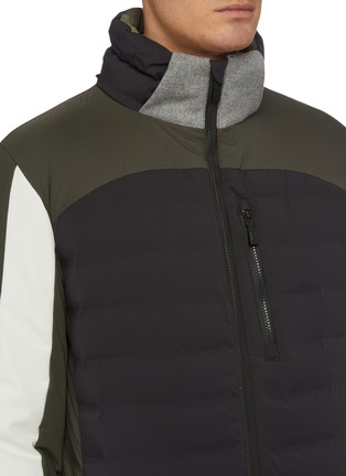 Detail View - Click To Enlarge - CAPRANEA - Max' paneled performance puffer jacket