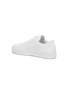  - PRADA - Logo embossed low top lace-up leather sneakers