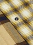  - SACAI - Flannel check bow tie double shirt