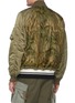 Back View - Click To Enlarge - SACAI - Jungle embroidered MA-1 bomber jacket