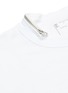 - SACAI - Zip neck double layer T-shirt