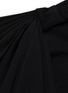 Detail View - Click To Enlarge - MAISON MARGIELA - Sash wrap crepe jersey skirt