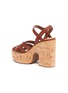  - MIU MIU - Strappy platform leather sandals