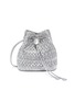 Main View - Click To Enlarge - MIU MIU - Embellished chain leather bucket bag