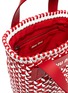 Detail View - Click To Enlarge - MIU MIU - Intreccio woven leather bucket bag