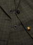  - SACAI - Double blazer check panelled jacket
