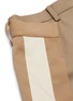  - SACAI - Paneled side fold tailored shorts