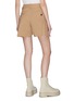 Back View - Click To Enlarge - SACAI - Paneled side fold tailored shorts