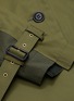  - SACAI - Belted paneled trench coat