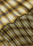 Detail View - Click To Enlarge - SACAI - Wrap-around pleated panelled flannel midi skirt