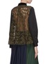 Back View - Click To Enlarge - SACAI - Lace panelled shirt