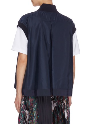 Back View - Click To Enlarge - SACAI - 'Classic MA-1' panelled vest