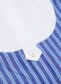  - SACAI - 'Bowtie' oversized stripe shirt