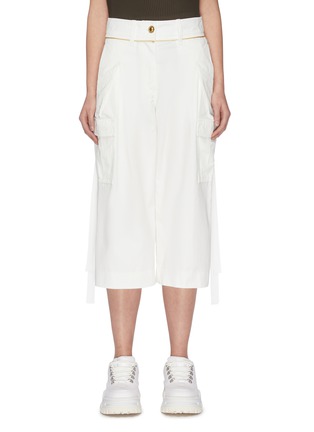 Main View - Click To Enlarge - SACAI - Side fold cargo shorts