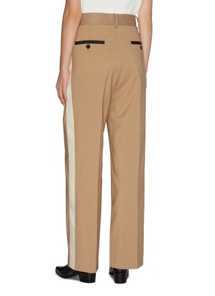 Back View - Click To Enlarge - SACAI - Side fold stripe outseam suiting pants