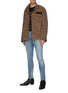 Figure View - Click To Enlarge - SAINT LAURENT - Distressed skinny jeans