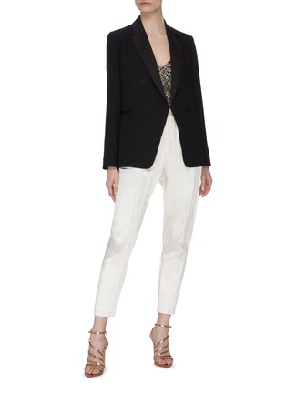 Figure View - Click To Enlarge - SAINT LAURENT - Pleated Suiting Pants