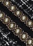  - ALICE & OLIVIA - 'Carmen' pearl embellished check plaid blazer