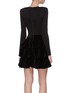 Back View - Click To Enlarge - ALICE & OLIVIA - 'Jalen' tiered mini dress