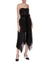 Figure View - Click To Enlarge - ALICE & OLIVIA - 'Bree' belted asymmetric ruffle dress