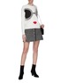 Figure View - Click To Enlarge - ALICE & OLIVIA - 'Gleeson' Stace Face sweatshirt