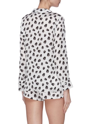 Back View - Click To Enlarge - ALICE & OLIVIA - x Morgan Lane 'Kier' Stace Face pajama top
