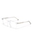 Main View - Click To Enlarge - SUPER - Acetate frame square optical glasses