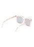 Figure View - Click To Enlarge - SUPER - Clear acetate frame square sunglasses