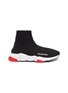 Main View - Click To Enlarge - BALENCIAGA - 'Speed' knit slip-on sneakers