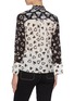 Back View - Click To Enlarge - ALICE & OLIVIA - x FriendsWithYou 'Willa' heart print contrast panel shirt