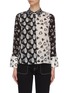 Main View - Click To Enlarge - ALICE & OLIVIA - x FriendsWithYou 'Willa' heart print contrast panel shirt