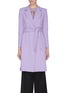 Main View - Click To Enlarge - ALICE & OLIVIA - 'Irwin' notch lapel belted long coat