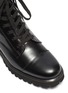 Detail View - Click To Enlarge - PEDDER RED - 'Kace' leather combat boots