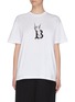 Main View - Click To Enlarge - BURBERRY - 'Angel' graphic logo print T-shirt