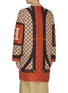 Back View - Click To Enlarge - BURBERRY - Monogram Print Diamond Quilted Coat