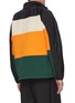 Back View - Click To Enlarge - BURBERRY - Colourblock fleece track jacket
