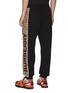 Back View - Click To Enlarge - BURBERRY - Logo Plaid Outseam Sweatpants