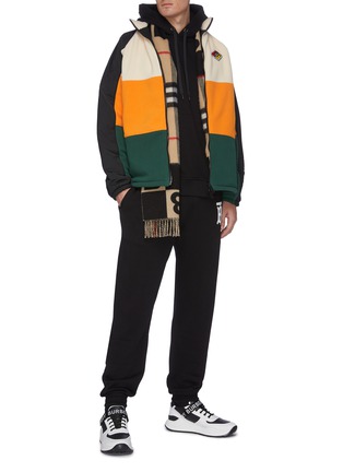 Figure View - Click To Enlarge - BURBERRY - Logo print hoodie