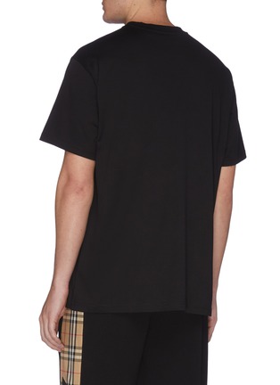 Back View - Click To Enlarge - BURBERRY - 'Multi Badge' graphic print T-shirt