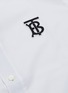  - BURBERRY - Logo Embroidered Shirt