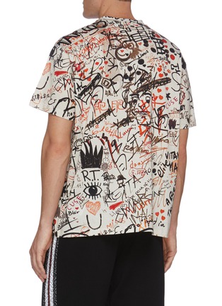 Back View - Click To Enlarge - BURBERRY - Photo print T-shirt