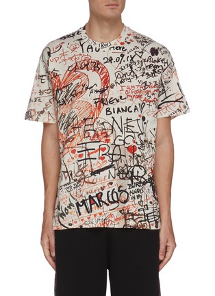 Main View - Click To Enlarge - BURBERRY - Photo print T-shirt