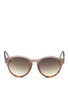 Main View - Click To Enlarge - 3.1 PHILLIP LIM - Round frame plastic sunglasses