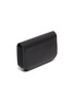 Figure View - Click To Enlarge - BALENCIAGA - 'Cash Accordeon' logo print leather wallet