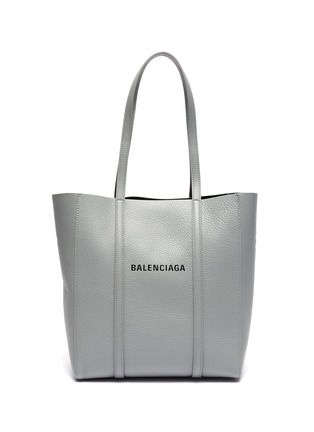 Main View - Click To Enlarge - BALENCIAGA - 'Everyday tote XS' logo print leather bag
