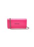 Main View - Click To Enlarge - BALENCIAGA - 'Cash Continental' chained leather wallet