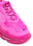 Detail View - Click To Enlarge - BALENCIAGA - 'Triple S Clear Sole' sneakers